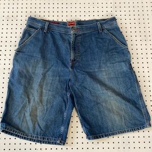 EUC Vintage Hilfiger Red Label Denim Carpenter Fit Jean Shorts Skater Baggy Jort